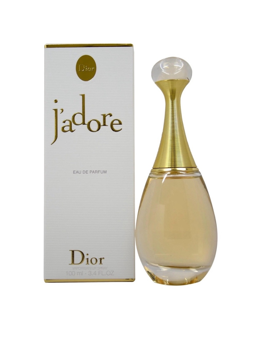 Dior J'adore Gold and Clear White Box